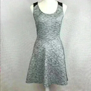 Old Nay Gray/Black Midi Dress Size Small in EUC